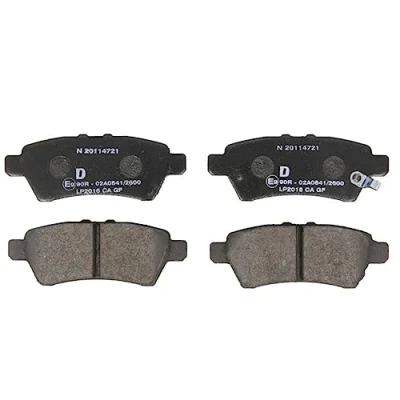 Immagine di DELPHI LP2016 Kit pastiglie freno con segnalatore acustico usura senza lamierino anticigolío accessori NISSAN: NP300 Navara Pick up