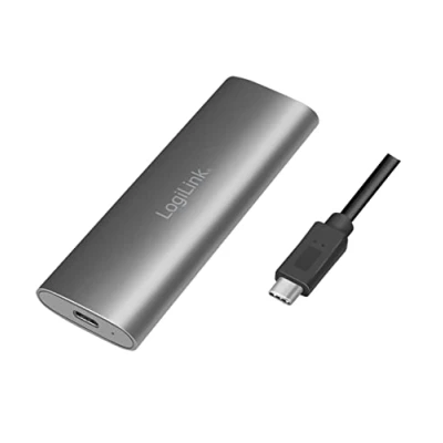 Immagine di LogiLink UA0389 Contenitore per hard disk SATA M.2 PCIe NVMe SSD, SSD USB C®