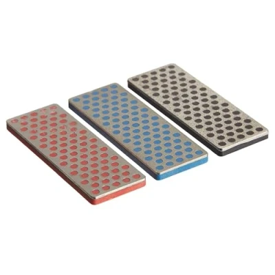Immagine di Pietra per affilare DMT Mini Diamant Sci e Snowboard, 70 mm, kit da 3 pezzi, WS7K