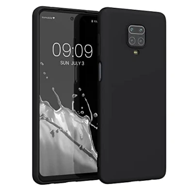 Immagine di kwmobile Custodia Compatibile con Xiaomi Redmi Note 9S / 9 Pro Max Cover Back Case per Smartphone in Silicone TPU Protezione Gommata nero matt