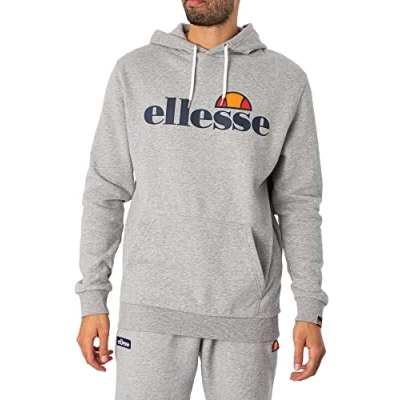 Immagine di Ellesse Gottero Felpa con cappuccio, Uomo, Taglia: XL, Grey marl