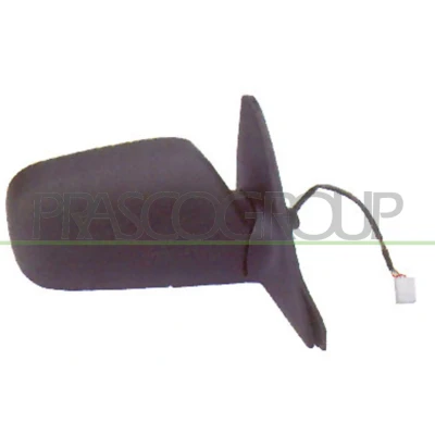 Immagine di Specchietto retrovisore esterno Prasco TY0857303 Dx nero elettrico regolabile dall&#039;interno, convesso TOYOTA: Corolla VIII Compact