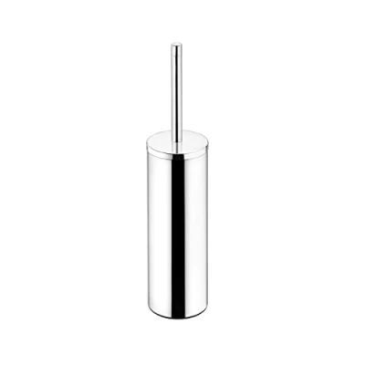 Immagine di COSMIC scopino e porta Collection Logic Finitura in acciaio inox lucido Accessorio autoportante Misure 9,5 x 39 cm