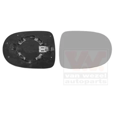 Immagine di VAN WEZEL 4372838 Vetro Specchio Retrovisore Dx RENAULT: TWINGO 2