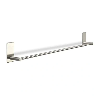 Immagine di Listello di gancio TALIDA acciaio inossidabile autoadesivo con 3M dischetto (Lunghezza: 735 mm/Ø dell&#039;asta 12 mm) incluso 3 S ganci per cucina e bagno parapetto SO TECH®