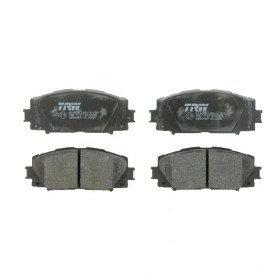 Immagine di TRW GDB3459 Kit pastiglie freno Non predisposto per contatto segnalazione usura TOYOTA: Yaris II Hatchback, III iQ