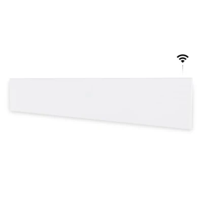 Immagine di Adax Neo L Convettore da parete Wifi con Termostato Controllo smartphone Termosifone Elettrico Stufetta Elettrica Basso Consumo Altezza 210 mm Stufa 1200W KWT Bianco IP24C