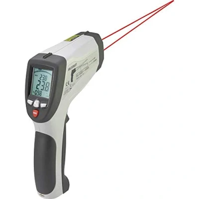 Immagine di VOLTCRAFT IR 2201 50D USB Termometro a infrarossi Ottica 50:1 50 2200 C Pirometro