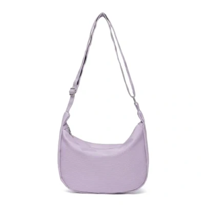 Immagine di Miss lulu Borse Donna Tracolla, Borsa Mezzaluna Donna, Impermeabile, Resistente, Con tracolla regolabile, Viola