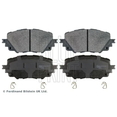 Immagine di BLUE PRINT ADM542110 Kit pastiglie freno Assale anteriore con segnalatore acustico usura lamierino anticigolío MAZDA: MX 5 IV, FIAT: 124 Spider