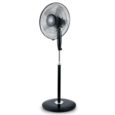 Immagine di Ardes Ventilatore a Piantana Potente Silenzioso 5 Pale 40 cm Oscillante con Altezza e Inclinazione Regolabile Stelo 3 Velocità Modello AR5S41PB