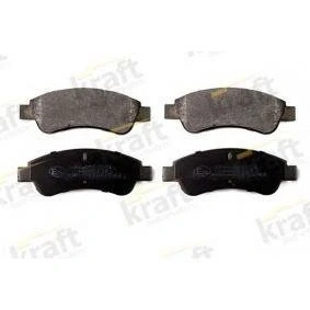 Immagine di KRAFT 6006051 Kit pastiglie freno Assale anteriore CITROËN: C4 I Hatchback, Berlingo / First I, Van