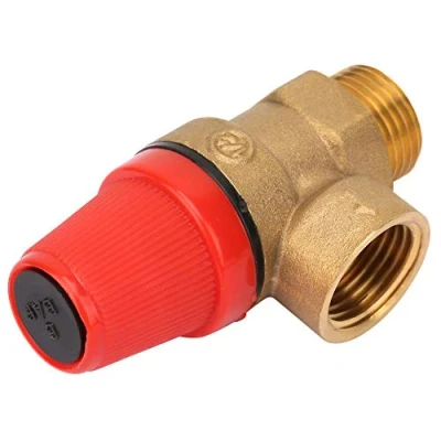 Immagine di MAGT Valvola di Sicurezza, G1/2 &#039;&#039; Sicurezza Caldaia 3 Bar in Ottone Acqua per Olio Gas (3Bar DN15)
