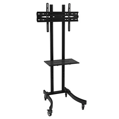 Immagine di Techly 102628 Supporto Mobile da Pavimento per TV LED/LCD 32 70&quot; con mensola Nero