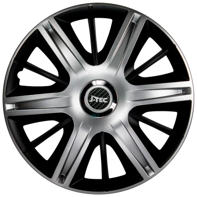 Immagine di J TEC Maximus J15527 Copricerchi 15Pollici nero/argento, cromo