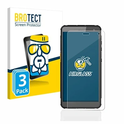 Immagine di brotect Pellicola Protettiva Vetro per i.safe MOBILE IS655.2 Protezione Schermo (3 Pezzi) [Durezza Estrema 9H, Chiaro]