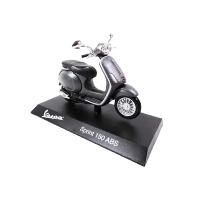 Immagine di OPO 10 Collezione Scooter in Miniatura 1/18 Compatibile con Piaggio Vespa Sprint 150 ABS Grigio 2014 Ves1004