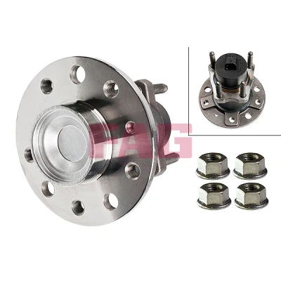 Immagine di FAG 713 6445 70 Kit cuscinetto ruota La foto corrisponde al volume di fornitura 140,00, 60,00 OPEL: Zafira A, Astra G CC, Caravan