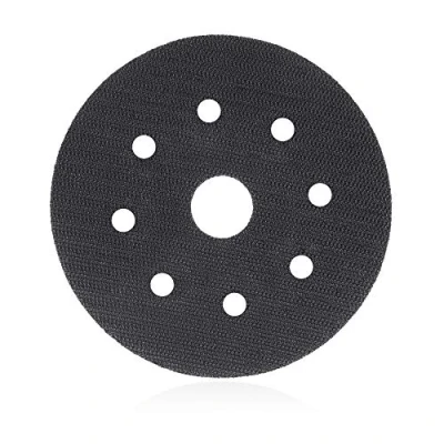 Immagine di DFS Disco autoadesivo con chiusura a contatto 115mm 8 Fori, ricambio per platorello/sostituzione la Riparazione Platorello Levigatura