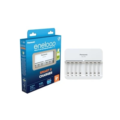 Immagine di Panasonic BQ CC63E Caricabatterie universale NiMH Ministilo (AAA), Stilo (AA)
