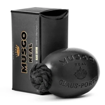 Immagine di Musgo Real Black Edition Soap On A Rope (190g)