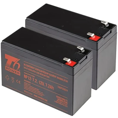 Immagine di Set di batterie T6 Power per APC Back UPS RS 800, VRLA, 12 V