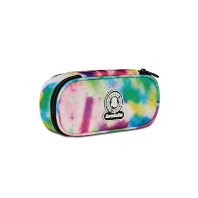 Immagine di Invicta Portapenne Scuola, Round Plus Fantasy, Rosa e Viola, Mono Scomparto con Organizer, Scuola &amp; Tempo Libero, Bambini Ragazzi