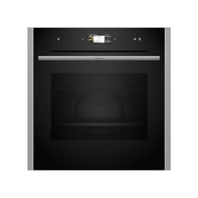 Immagine di NEFF B24FS33N0 Forno a vapore da incasso N90, 60 x cm, Slide&amp;Hide, display TFT Full Touch, termometro per arrosti, Soft Open &amp; Close, colore: Nero