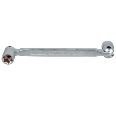 Immagine di KS TOOLS 517.0334 Chiave a doppia bussola E18 x E20 Profilo E, Torx esterno mobile (Snodo)