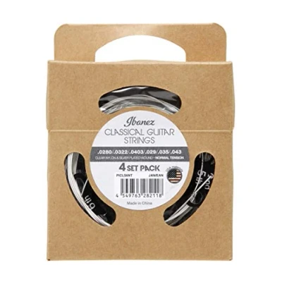 Immagine di Ibanez PICLS6NT Corde per chitarra classica, 6 corde, confezione da 4