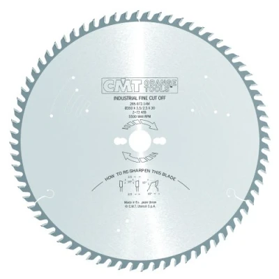 Immagine di CMT 285.072.14M Sierra circular 350x3.5x30 z=72 atb 10 grados silenciosa