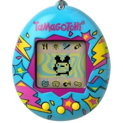 Immagine di Bandai Tamagotchi originale Lightning Animale elettronico virtuale con schermo a colori, 3 pulsanti e giochi interattivo Giocattolo per bambini 8 anni + 42923