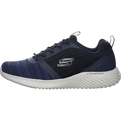 Immagine di Skechers Bounder 52504, Scarpe Uomo, Navy Mesh Pu Trim, 39 EU
