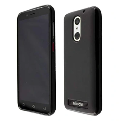 Immagine di caseroxx TPU Custodia per Emporia Smart 4, Guaina (TPU in nero)