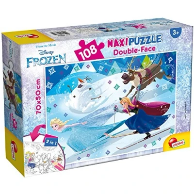 Immagine di Lisciani Giochi Disney Frozen Puzzle DF Supermaxi, 108 Pezzi, Multicolore, 66742.0