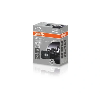 Immagine di OSRAM LEDriving® Flush Mount WL VX100 FL, LEDFLUSH101 Fari da lavoro a LED OFF ROAD, 600 lumen, fascio luminoso fino 45 m di lunghezza, 12V/24V, Scatola pieghevole (1 lampada)