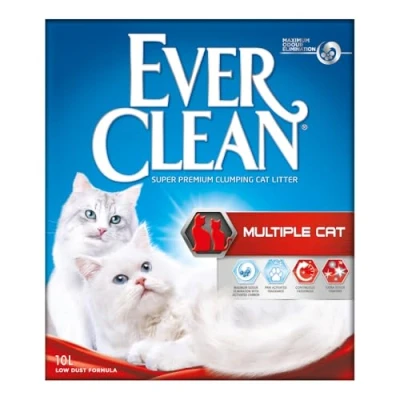 Immagine di Ever Clean Lettiera Multiple Cat Clean, 10.Litri, Profumata