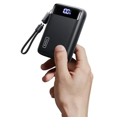 Immagine di INIU Power Bank, 20000mAh Caricatore Portatile Ricarica Rapida,Display LED PD3.1 Batteria Esterna Powerbank Compatibile con MacBook Pro iPhone16 15 14 Plus Max Galaxy S24 Ultra Steam Deck iPad