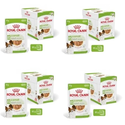 Immagine di Royal Canin x Small Adult umido in salsa per cane Set % 48 85 g