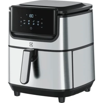 Immagine di Electrolux E6Af1 6St Explore 6 Friggitrice Ad Aria, 8 Programmi Di Cucina Preimpostati Per Sana, Potenza 1800W, Argento Nero, ‎43 x 42.5 cm 7.3 Kg