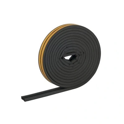Immagine di HELPMATE Nastro sigillante autoadesivo per finestre e porte Guarnizione finestra/guarnizione porta isolare colonne da 2,5 a 5 mm di larghezza 9 x 5,5 (profilo P 6