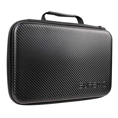Immagine di SUREWO custodia impermeabile per il trasporto compatibile con GoPro Hero 13/12/11/10/9/8/7/(2018)/6/5 nero, DJI Osmo Action, AKASO/Campark/YI Action Camera e altro (nero, grande)