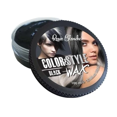 Immagine di Cera capelli colorati Color e Style Wax 100 ml Renèe Blanche (BLACK)