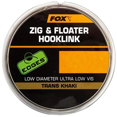 Immagine di FOX EDGES™ zig &amp; floater hooklink Trans Khaki 15lb