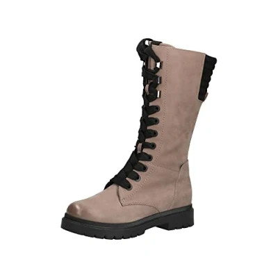 Immagine di Caprice Stivali con plateau, Donna, Taglia: 39, Dk taupe comb Pelle