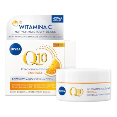 Immagine di NIVEA Q10 ENERGY Crema Giorno Antirughe Sane SPF15, 50 ml