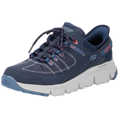 Immagine di Skechers Vertici a, Summit A Donna, Navy Sintetico Maglia Corallo Trim, 41 EU