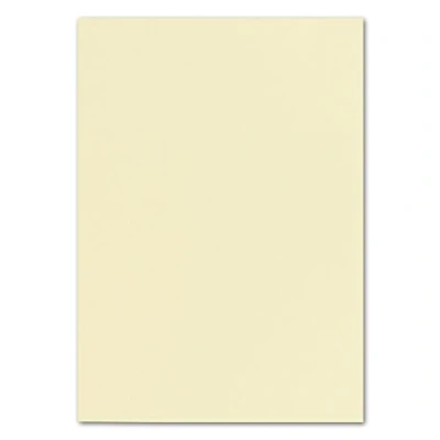 Immagine di FarbenFroh Foglio di cartoncino in formato DIN A5, 240 g/m² , colori vivaci 50 Bogen 81 vaniglia.