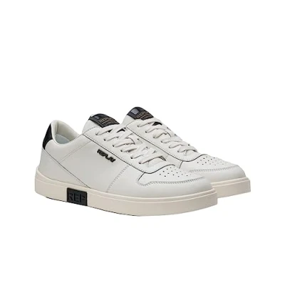 Immagine di REPLAY GMZ3P .000.C0013L, Scarpe da ginnastica Uomo, Bianco (Tofu Black 3234), 44