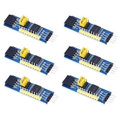 Immagine di ZkeeShop 6Pcs PCF8574 Scheda di Espansione IO I2C Interfaccia I/O Expander Bus Valutazione Modulo Sviluppo